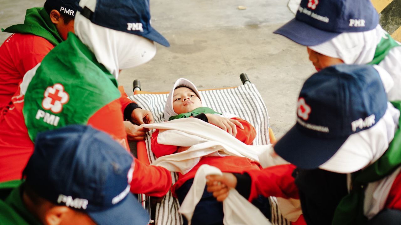 PMI Jaktim Gelar Lomba Akbar PMR, Pesertanya 2.550 Orang